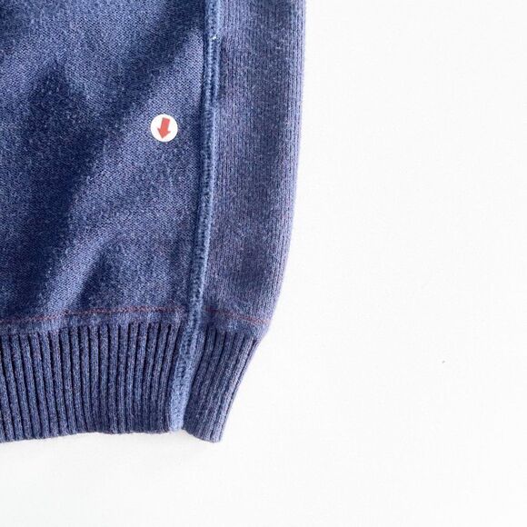 Tommy Bahamas Men's Crewneck Sweater Long Sleeved Cotton Blue Size Large - Picture 7 of 7